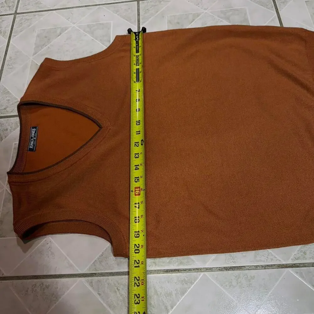 Paul‎ jones brown sweater vest